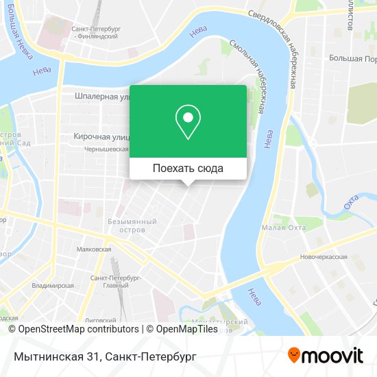 Карта Мытнинская 31