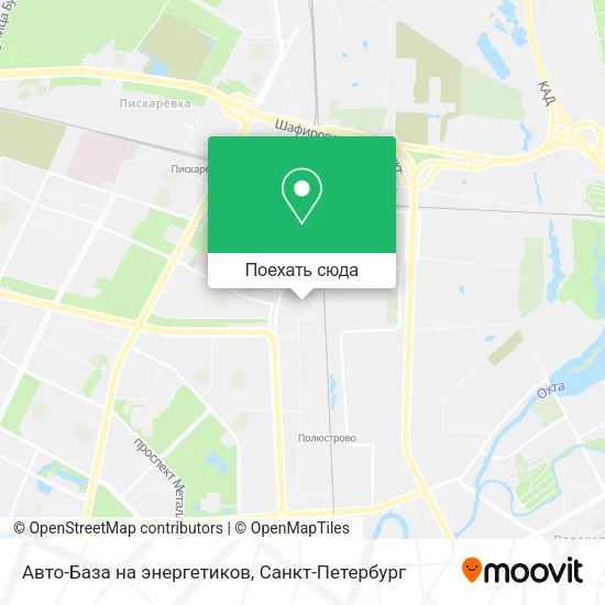 Карта Авто-База на энергетиков