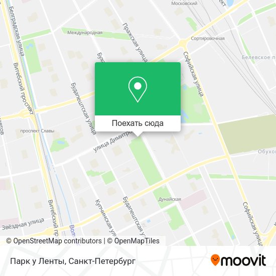 Карта Парк у Ленты