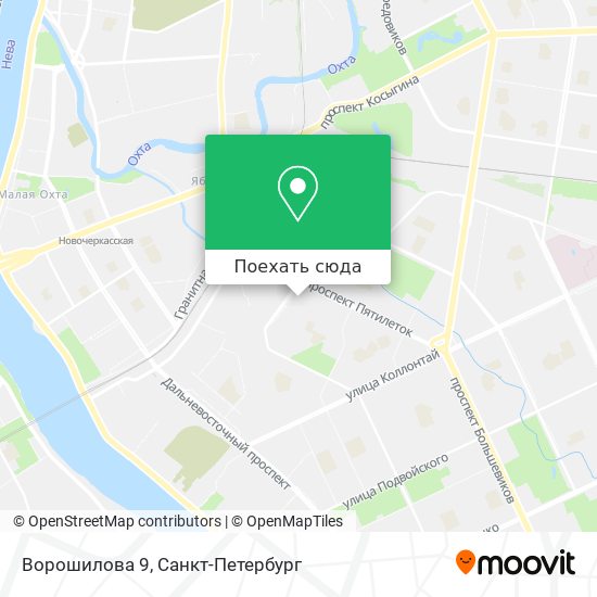 Карта Ворошилова 9