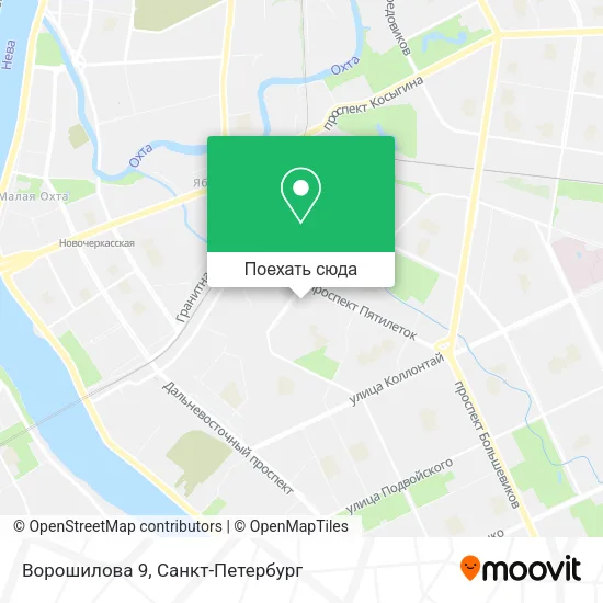 Карта Ворошилова 9