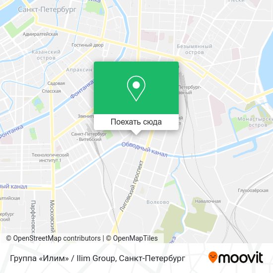 Карта Группа «Илим» / Ilim Group