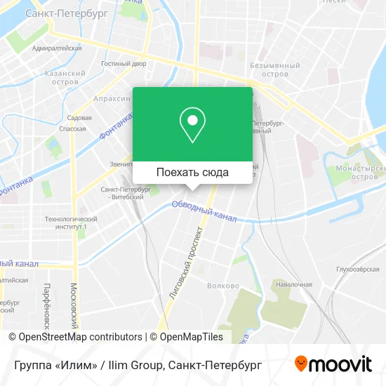 Карта Группа «Илим» / Ilim Group