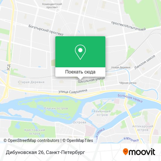 Карта Дибуновская 26