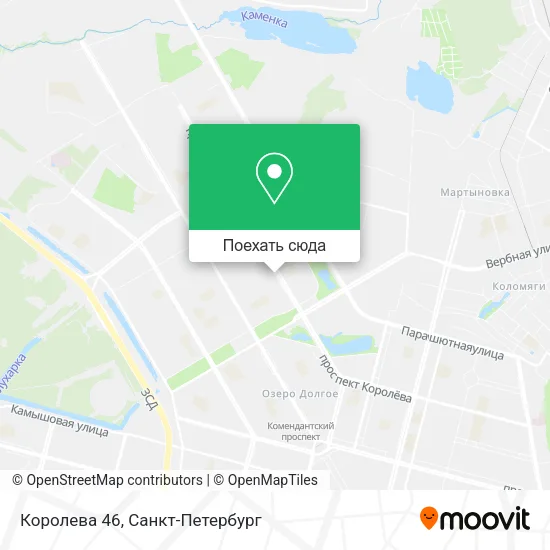 Карта Королева 46
