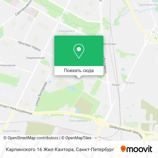 Карта Карпинского 16 Жил Кантора