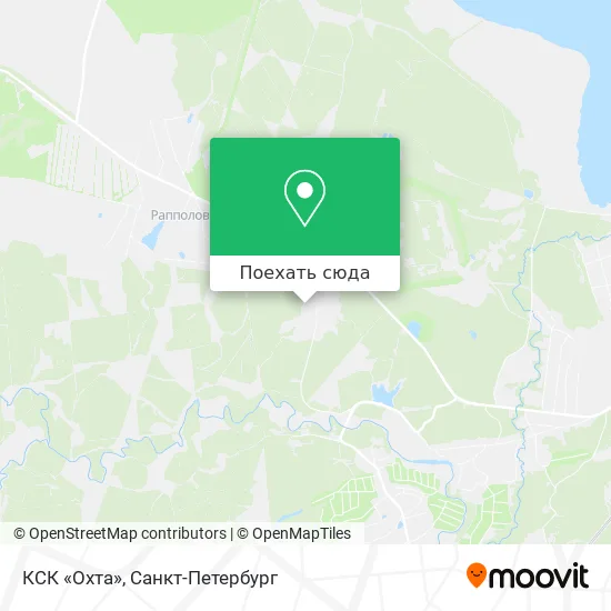 Карта КСК «Охта»