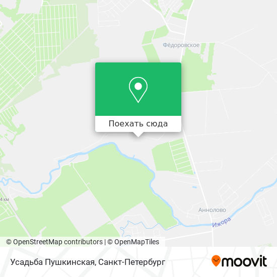 Карта Усадьба Пушкинская