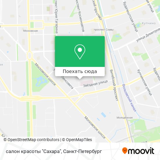 Карта салон красоты "Сахара"
