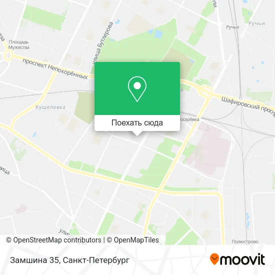 Карта Замшина 35