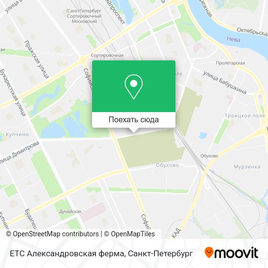 Карта ЕТС Александровская ферма