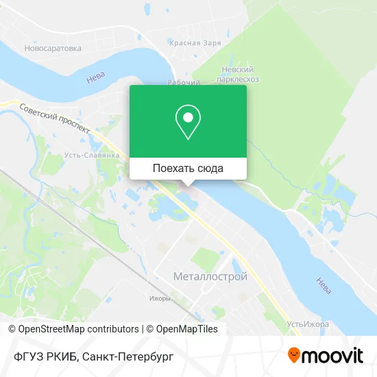 Карта ФГУЗ РКИБ