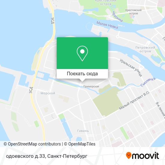Карта одоевского д.33