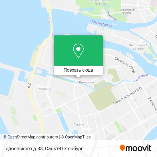 Карта одоевского д.33