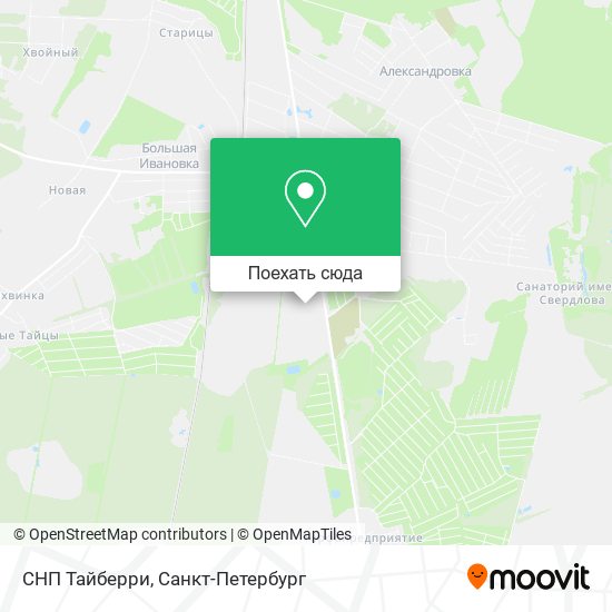 Карта СНП Тайберри