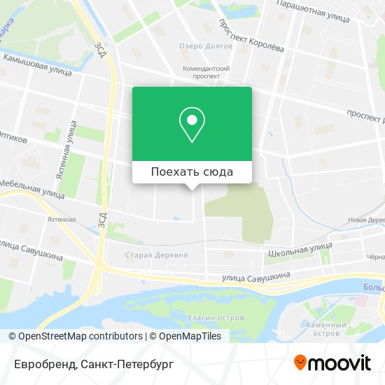 Карта Евробренд