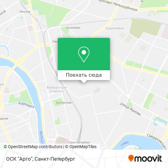 Карта ОСК "Арго"