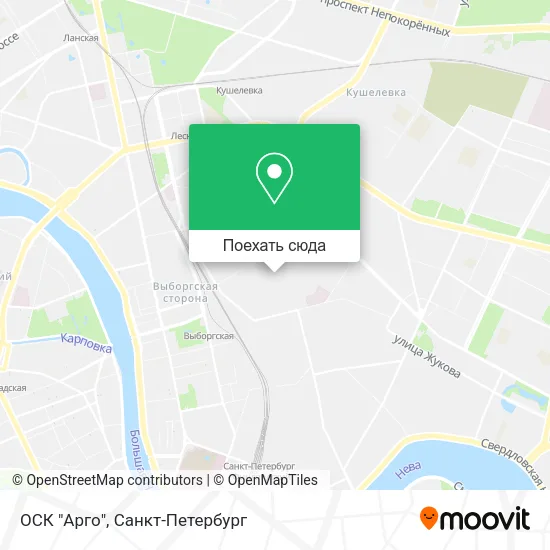 Карта ОСК "Арго"