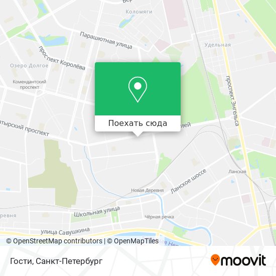 Карта Гости