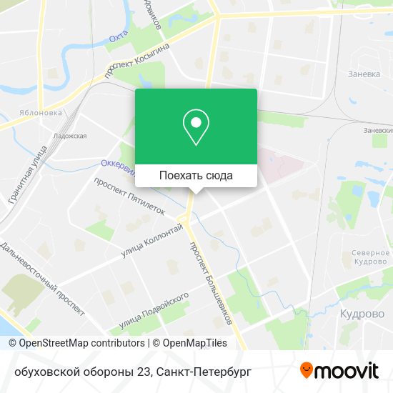 Карта обуховской обороны 23