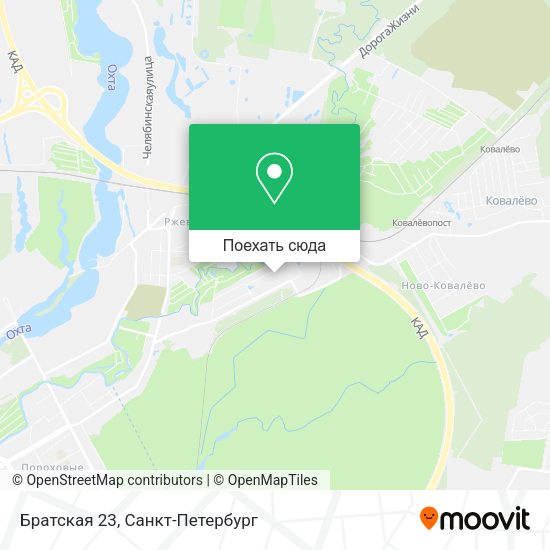 Карта Братская 23