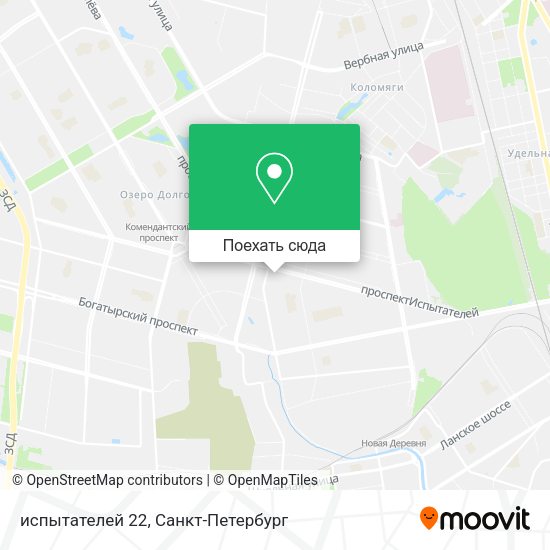 Карта испытателей 22
