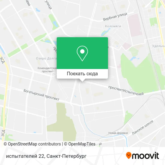 Карта испытателей 22
