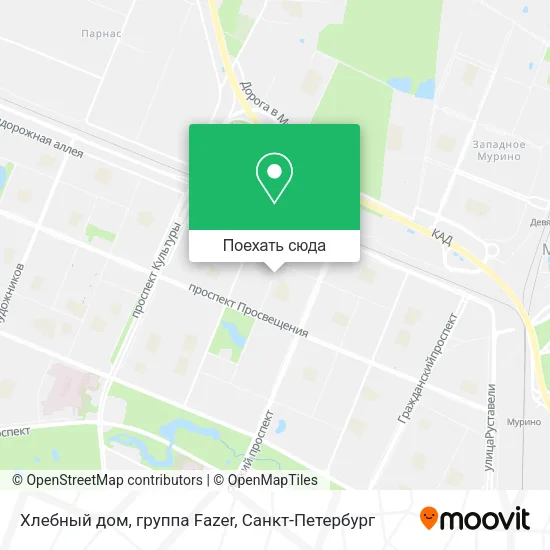 Карта Хлебный дом, группа Fazer