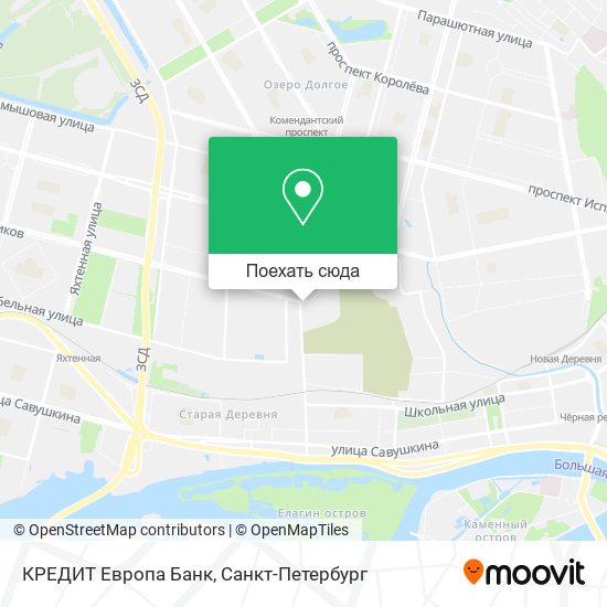 Карта КРЕДИТ Европа Банк