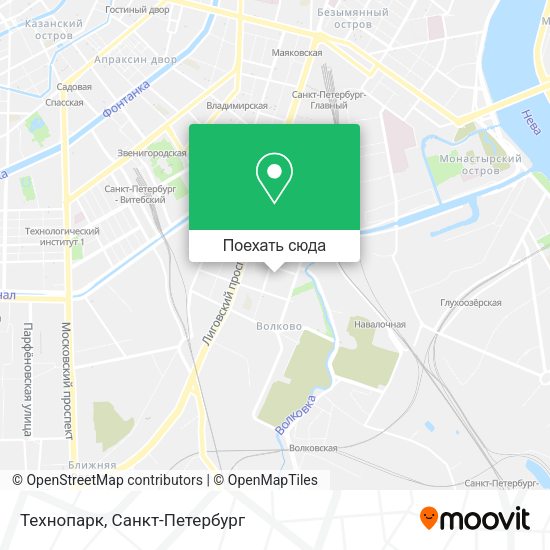 Карта Технопарк