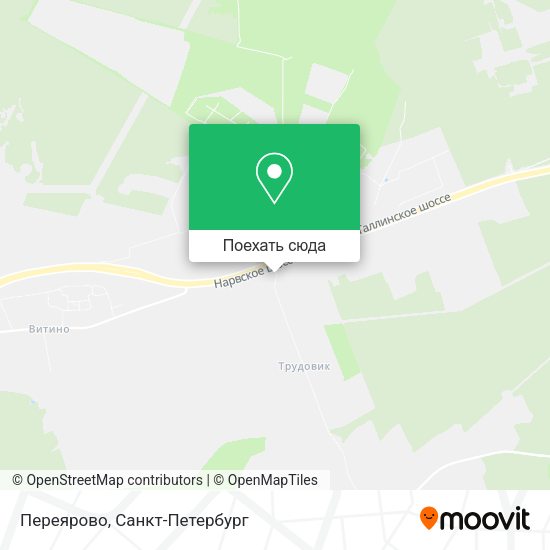 Карта Переярово