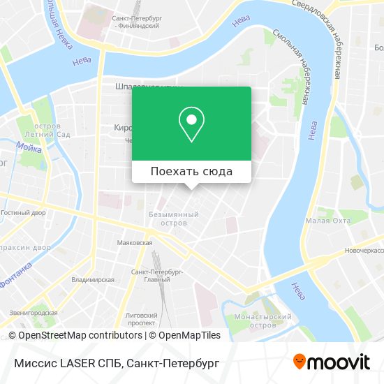 Карта Миссис LASER СПБ