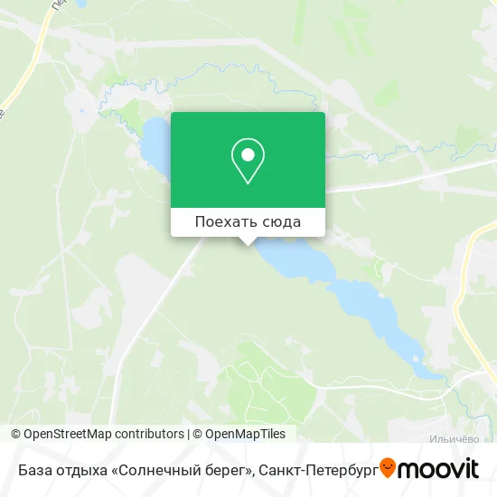 Карта База отдыха «Солнечный берег»