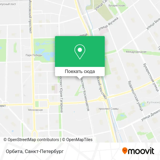 Карта Орбита
