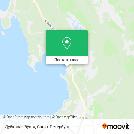 Карта Дубковая бухта