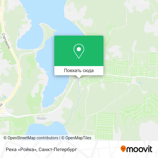 Карта Река «Ройка»