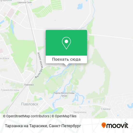 Карта Тарзанка на Тарасике