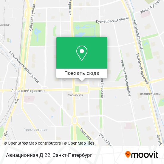 Карта Авиационная Д 22