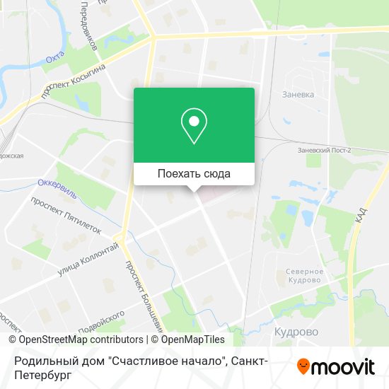 Карта Родильный дом "Счастливое начало"