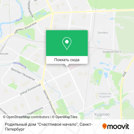 Карта Родильный дом "Счастливое начало"