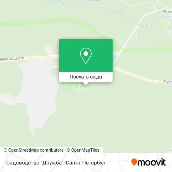 Карта Садоводство "Дружба"
