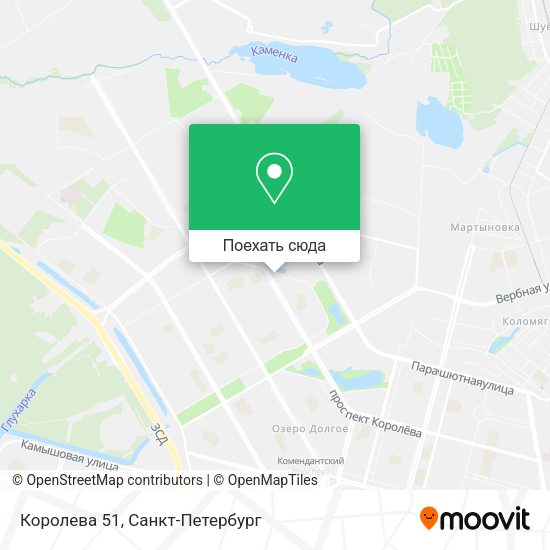 Карта Королева 51
