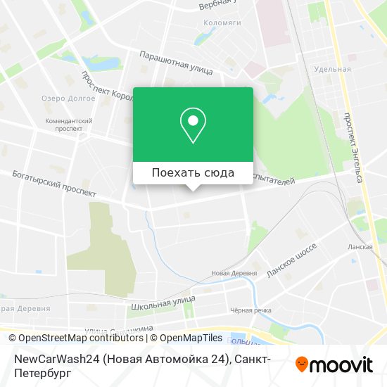 Карта NewCarWash24 (Новая Автомойка 24)