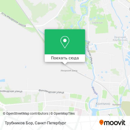 Карта Трубников Бор