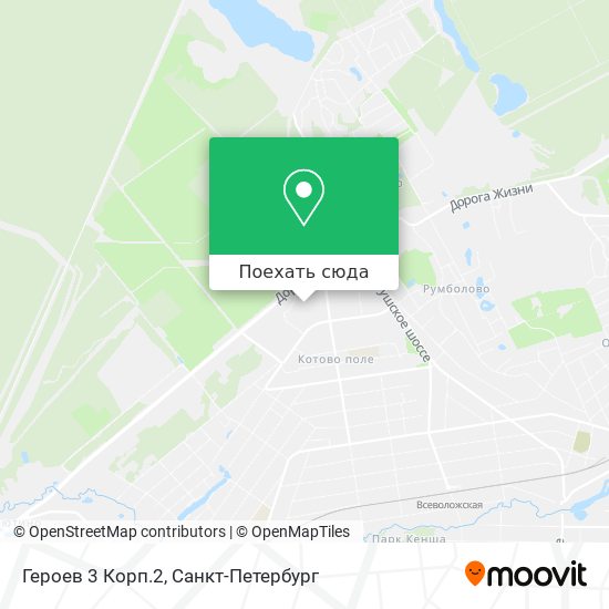 Карта Героев 3 Корп.2