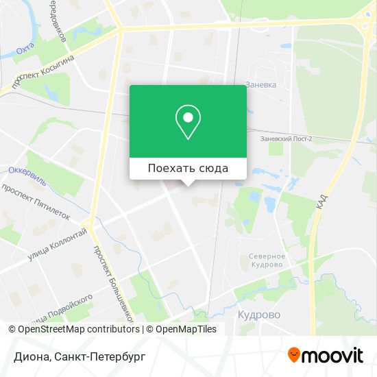 Карта Диона