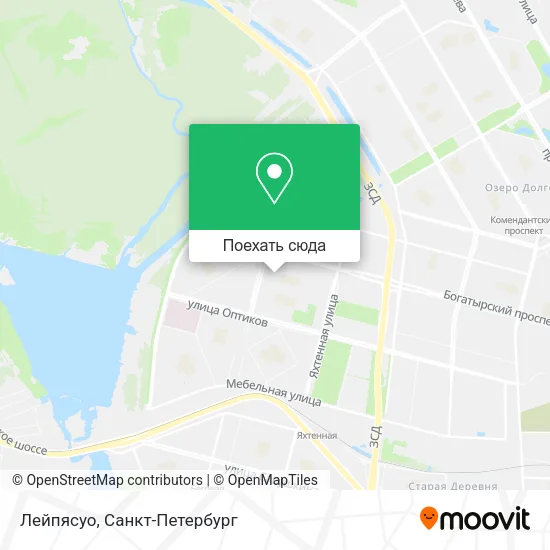 Карта Лейпясуо