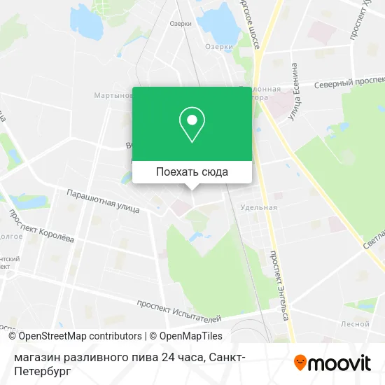 Карта магазин разливного пива 24 часа