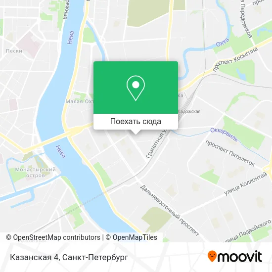 Карта Казанская 4
