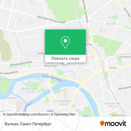 Карта Вулкан
